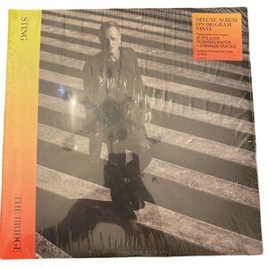 Sting The Bridge Limited Deluxe Colored Vinyl 2 x LP + 3 Bonus Songs NEW!